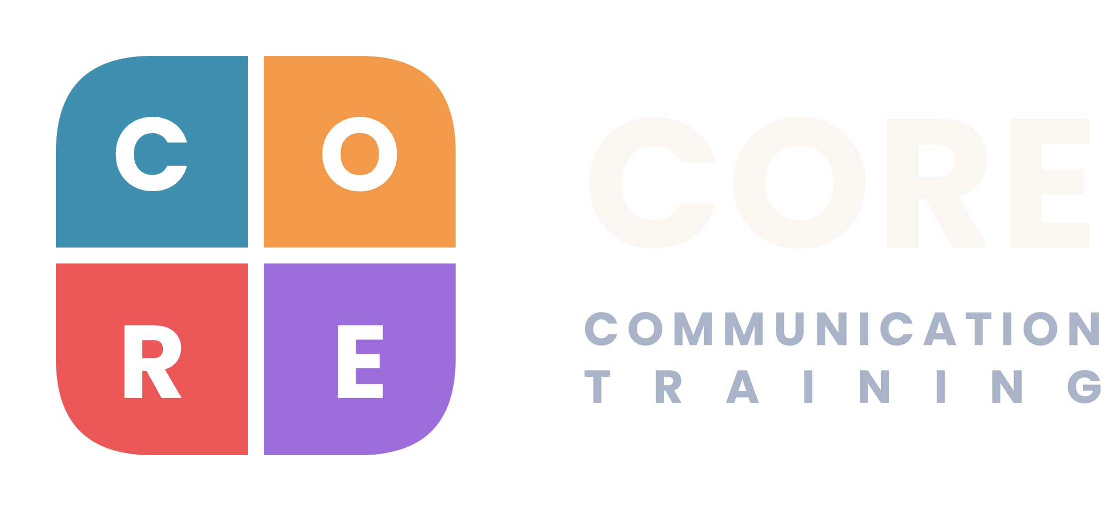 CORE Communication Training logo (dark)